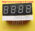 Индикатор 4 разряда 0.4″ синий катод KL-4031-AB