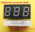 Индикатор 3 разряда 0.4″ синий катод KL-4031-AB