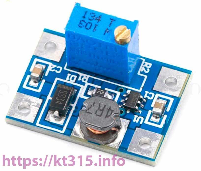 Повышающий DC-DC преобразователь SX1308 3 Повышающий DC-DC преобразователь SX1308 — изображение 3